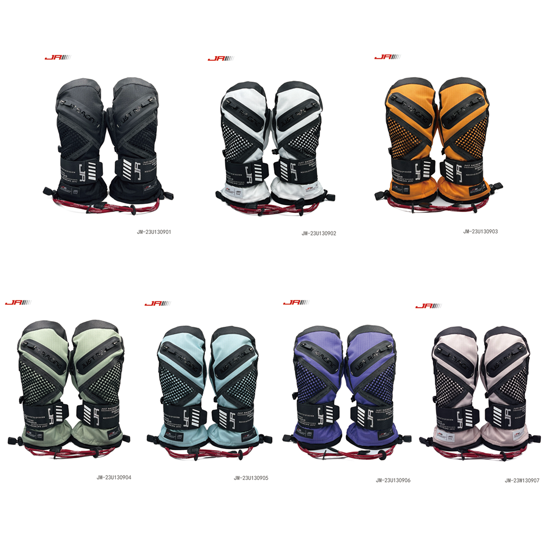 JR嘉锐森 23-24 【2023灵动系列】 内护掌防护连指滑雪手套基础款