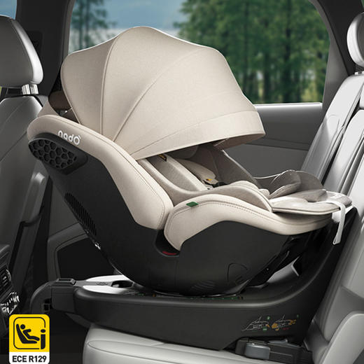 德国NadO 智能安全座椅O6 Max  儿童安全座椅婴儿车载宝宝大童汽车坐垫 0-7岁 商品图2