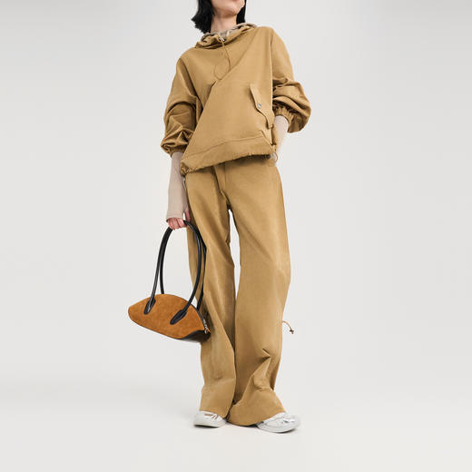 [捡漏价]lost in echo2024秋季新款户外休闲松紧腰直筒抽绳运动裤工装长裤 商品图1