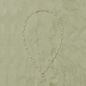 订购8周到｜Tityaravy-FRESH WHATERPEARLS-淡水珍珠 绿色 项链［法国设计师］