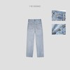 THESOONG|90s’做旧石磨高腰无弹窄脚牛仔裤HBNZ222656 商品缩略图5