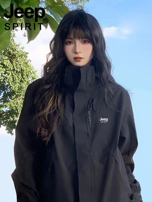 爆款限时返场🔥必囤🐮货‼️【美国🇺🇸大牌 JEEP SPIRIT 迷彩情侣款同款冲锋衣】专柜三位数💰咱们抢购价低至1折起😭薅羊毛速来！！ 商品图1