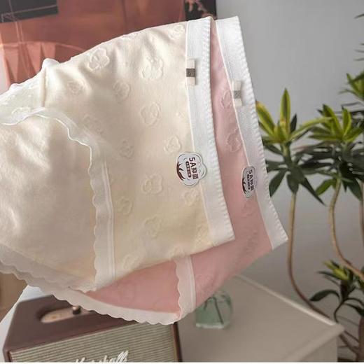 【一眼就选中的内内】A类婴儿棉 舒适四季款 5A级 纯棉内裤女士全棉裆部女生三角裤，柔软裤腿包边 亲肤贴合不紧绷。ry 商品图2