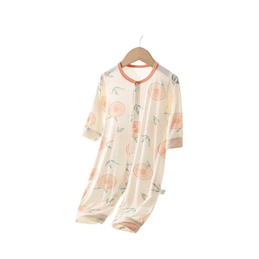 婴儿夏季连体衣薄款宝宝空调服夏天衣服凉爽透气外穿a类长袖爬服 商品图4