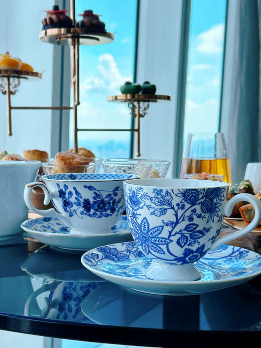 藏品级！高级感溢出屏幕【皇家摩尔花序绮梦咖啡杯】新骨瓷 手工描绘无铅铬无重金属 商品图1