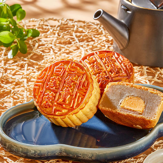 仿膳月饼礼盒 龙月礼盒月饼 600克 京津冀发货后2天可达，外地4-5天 商品图3