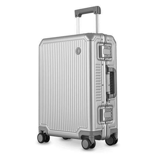 Echolac/爱可乐 铝镁合金行李箱万向轮全金旅行登机箱CTA148 商品图2