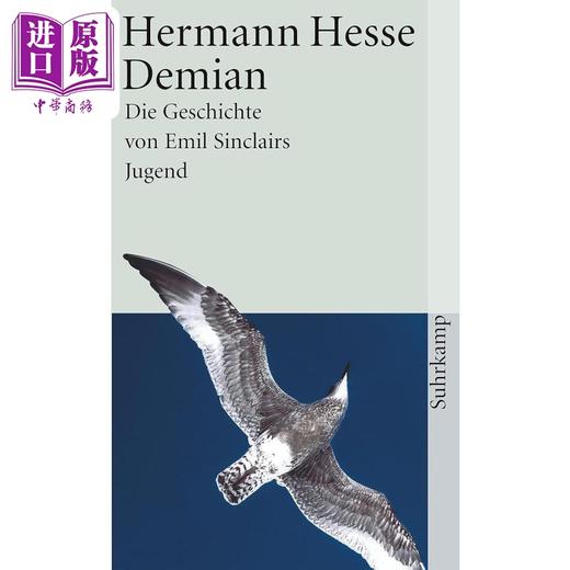 【中商原版】【德文版】 黑塞 德米安 彷徨少年时 Demian Die Geschichte von Emil Sinclairs Jugend 原版 Hermann Hesse 商品图0
