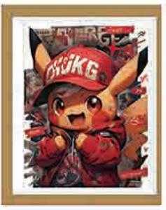 （文创）东韵6寸相框宝可梦52# 商品图0