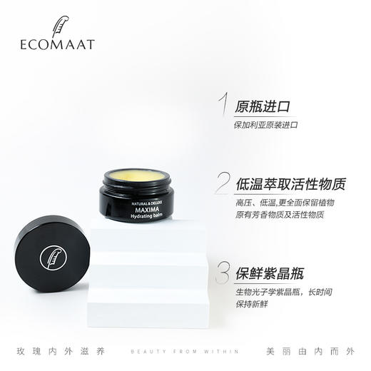 【渠道- 希尔瑞美妆集合店】ECOMAAT伊可茉马克西马白玫瑰精华面霜30ml/盒 商品图3