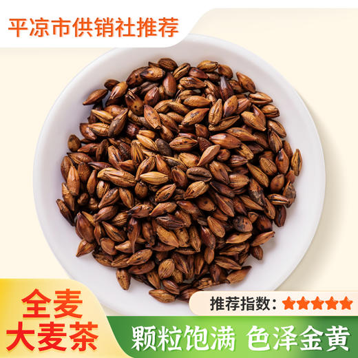 【静宁】全麦大麦茶450g 原味浓香型炒熟麦芽茶解油腻 商品图0