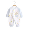 【萌趣可爱 纯棉呵护】婴儿连体衣宝宝哈衣和尚服出生婴儿睡衣无骨棉四季款 商品缩略图4