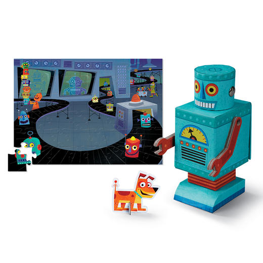 【大J专享】美国鳄鱼谷 益智拼图 商品图3