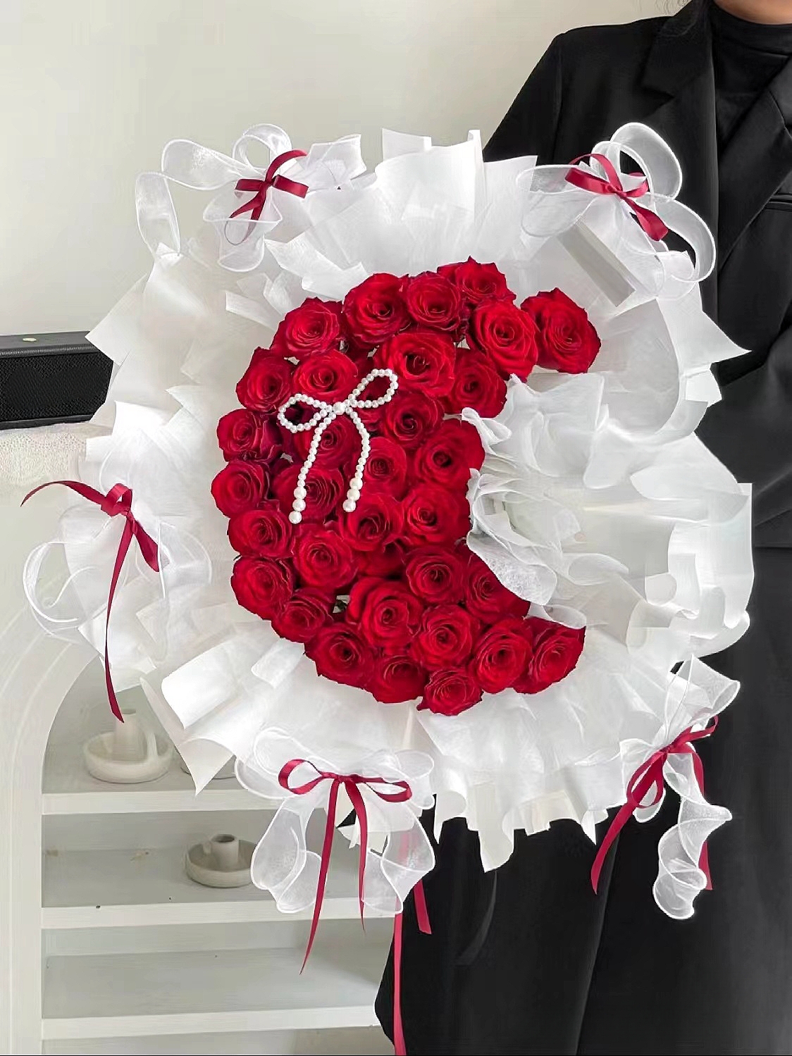 月亮代表我的心33支52支花束