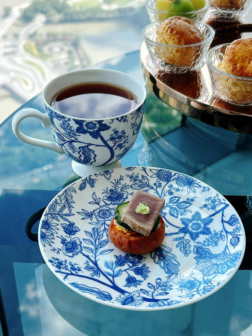 藏品级！高级感溢出屏幕【皇家摩尔花序绮梦咖啡杯】新骨瓷 手工描绘无铅铬无重金属 商品图9