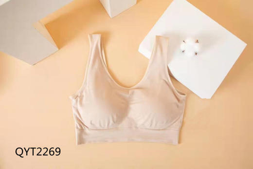 耐尔 莫代尔钢无圈薄罩杯背心式文胸 商品图2