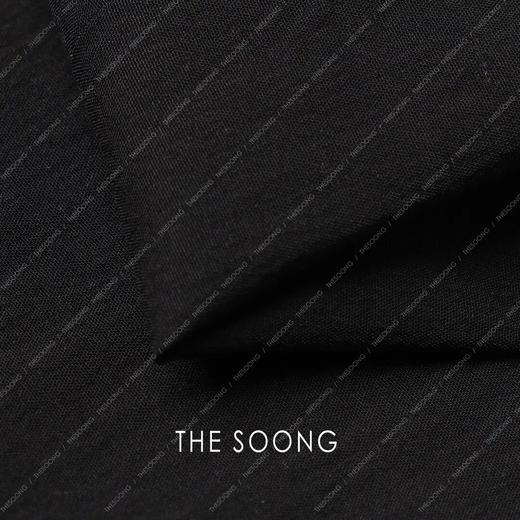 THESOONG|’立裁精织时装裤’手工编织腰抽绳垂感休闲裤HBWCKZ8048 商品图3