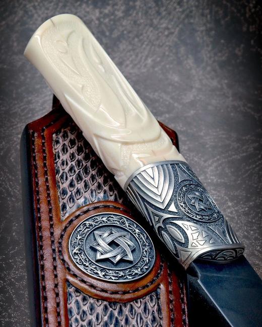 三希堂  现代刀系列  乌兹钢觉醒之刃  未开刃 商品图7