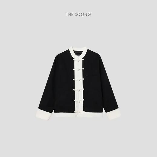 THESOONG |’摩登东方‘中式手工重酵加软盘扣亚麻开衫外套HZWT3450 商品图4