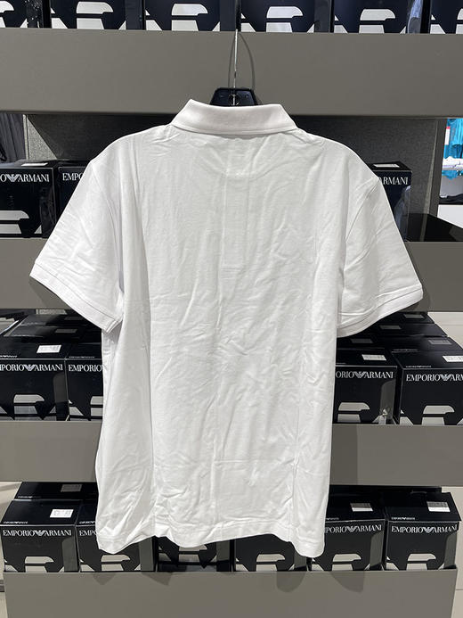 EMPORIO ARMANI/EA EA7 阿玛尼 男士休闲字母印花LOGO短袖POLO衫 商品图2