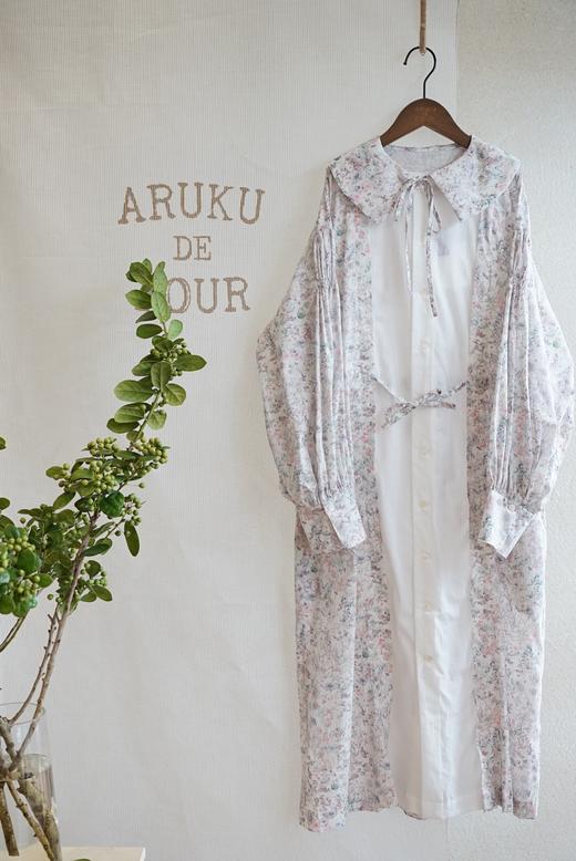 The last flower of the afternoon 开襟斗篷连衣裙#野花 商品图5