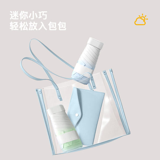 NINORIVA尼诺里拉 幻彩渐变扁伞NRH407 商品图5