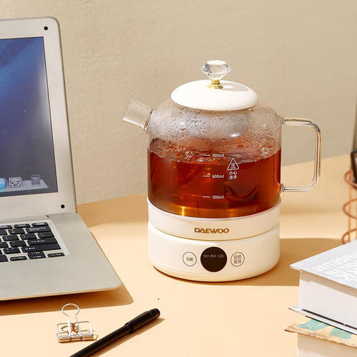 大宇（DAEWOO）煮茶壶家用多功能全自动炖煮烧水壶办公室小型养生壶DY-ZC03 DY-ZC03煮茶器 商品图3