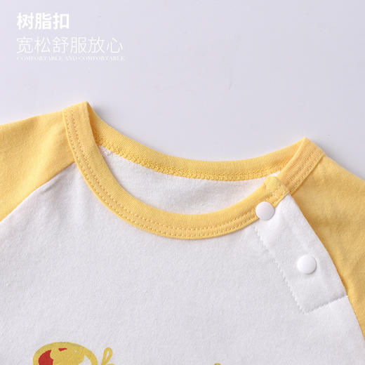 【柔软纯棉印花包屁衣】宝宝衣服包屁衣婴儿连体衣夏季薄款新生儿哈衣全棉睡衣外出服爬服 商品图3