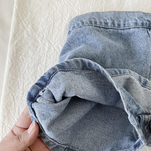 【时尚女童牛仔短裤】2024夏装透气儿童裙裤子休闲裤外穿洋气 商品图2