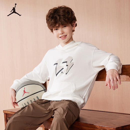 JORDAN 秋 大童小童婴童 男大童连帽卫衣 JDB-POC661 商品图3