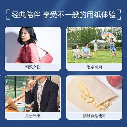 致敬经典星夜艺术超迷你手帕纸1条10包 1条/2条/5条 四层真材 柔韧兼备 商品图4