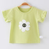 【清凉一夏 舒适亲肤】女童纯棉短袖T恤宝宝夏季洋气半袖上衣岁中小儿童打底衫夏装新款 商品缩略图2