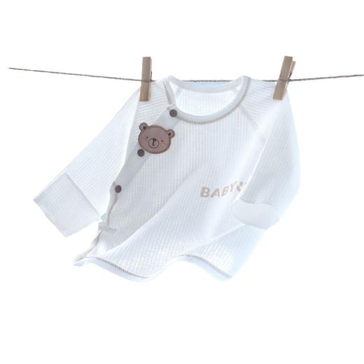 【专为夏季而生！】新生婴儿半背衣纯棉a类夏季薄款0-3月初生宝宝月子服和尚服上衣 商品图4