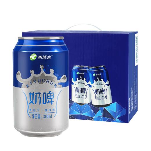 西域春酸奶乳酸菌奶啤饮品300ml*12 商品图0