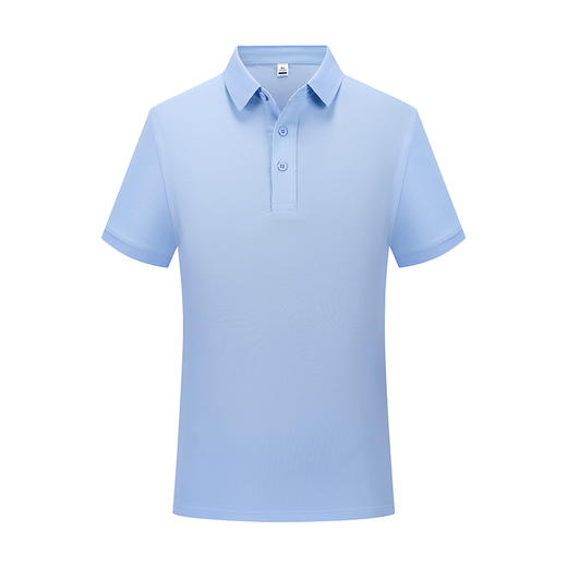 冰氧系列纯色翻领短袖T恤polo衫抗皱不易变形团队企业定制工作服 NMT-2161 商品图11