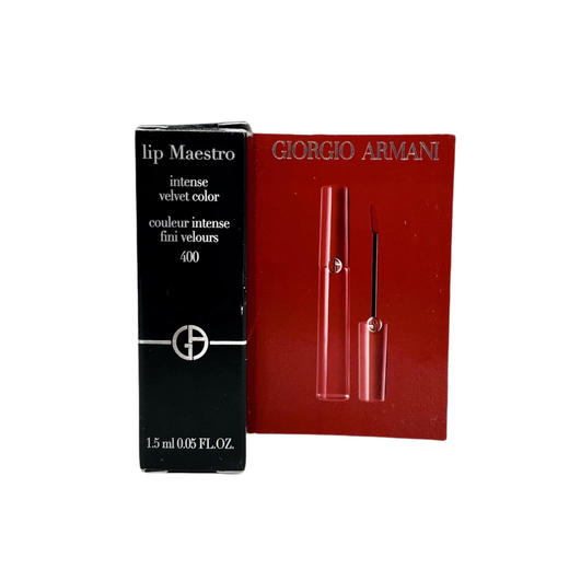 【中小样】阿玛尼臻致丝绒哑光唇釉400 1.5ml 商品图4