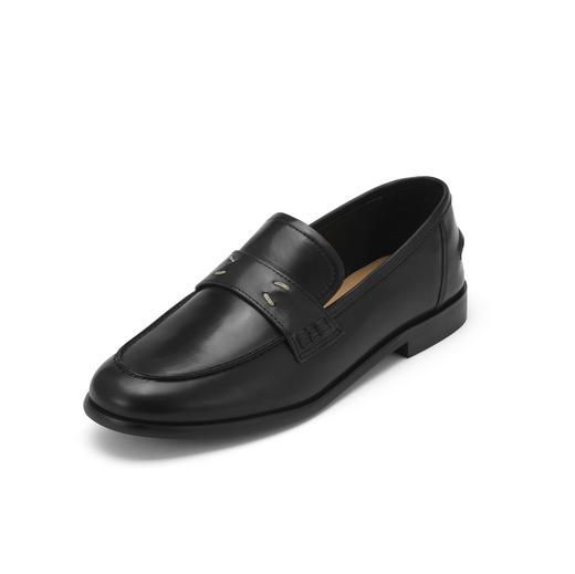 westory秋季新款圆头平底舒适优雅乐福鞋W24CM74651 商品图2