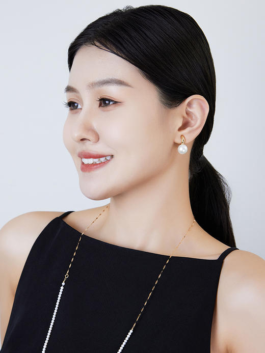 【黑科技】黑科技珠宝-可拆卸珍珠耳夹  幻境光金版（会员享试戴权益，定制后不支持7天无理由退换货） 商品图3