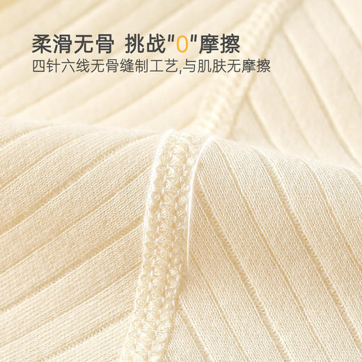 【40S高纱支 婴幼儿裸穿安心之选】新生儿衣服四季可穿a类月子服全棉魔术贴宝宝0-3月初生婴儿连体衣 商品图1