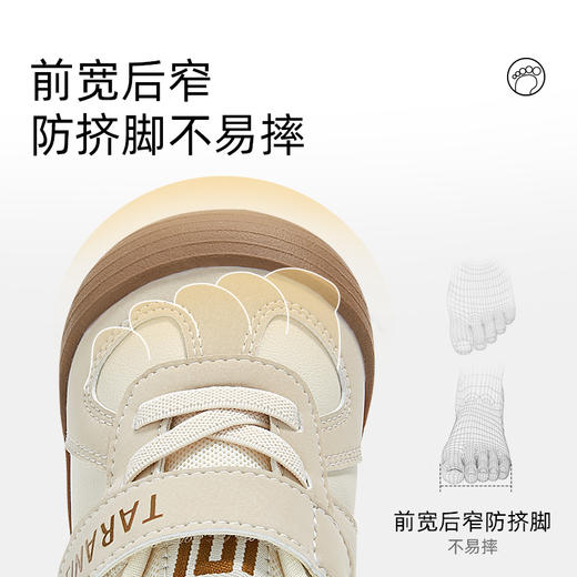 泰兰尼斯101秋季新款婴儿步前鞋男宝宝防滑软底女宝宝婴幼儿童鞋  T24B4C5270 商品图2