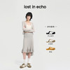 卢昱晓同款lost in echo2024秋季新款休闲德训包头一脚蹬牛皮勃肯鞋外穿拖鞋 商品缩略图1