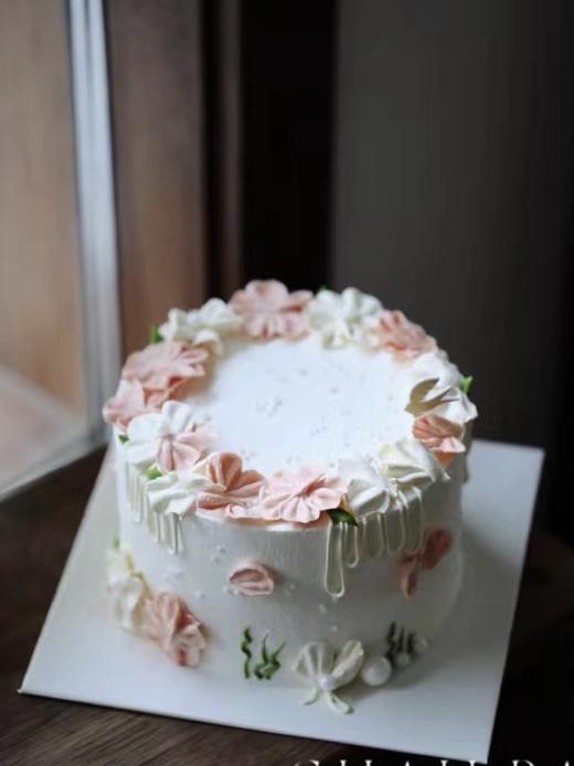 【客定】韩式裱花蛋糕0005 商品图0