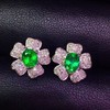 1.4ct 祖母绿耳钉 商品缩略图3