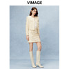 VIMAGE纬漫纪秋季新款气质显瘦通勤小香风短外套V2203802 商品缩略图1