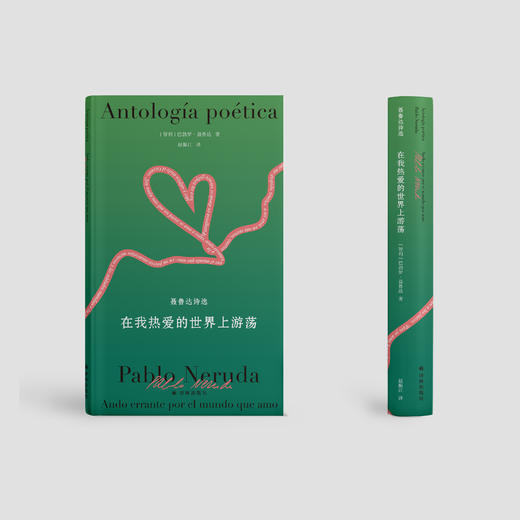 《聂鲁达诗文集》（全2册）：《在我热爱的世界上游荡：聂鲁达诗选》《看不见的河流：聂鲁达文选》 商品图2