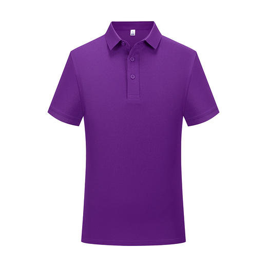 冰氧系列纯色翻领短袖T恤polo衫抗皱不易变形团队企业定制工作服 NMT-2161 商品图1