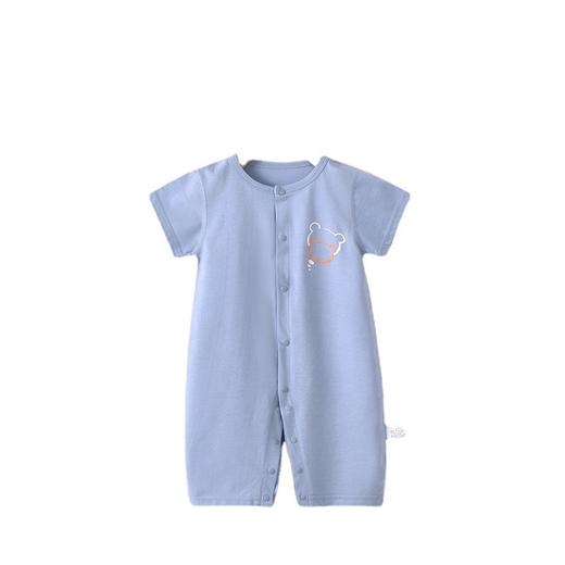 【夏季轻薄连体衣】高档a类短袖长裤婴儿连体衣夏季新生儿哈衣宝宝爬服外出全棉睡衣 商品图4