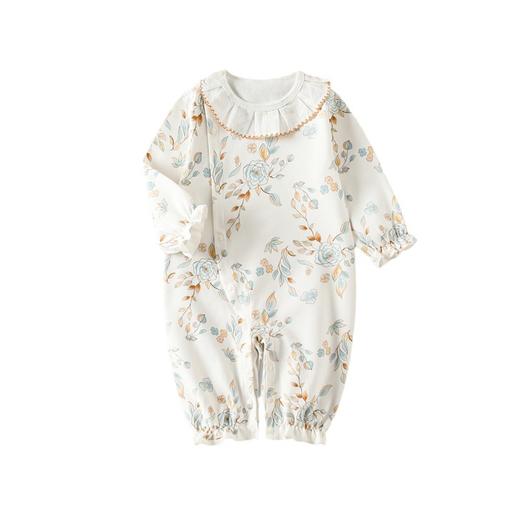 【爱丽丝花园系列】婴儿四季服装a类纯棉女宝宝连体衣春秋衣服长袖外出新生儿爬爬服 商品图4