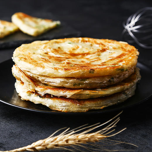 【冷冻】张力生 上海葱油饼 450g/5片装 商品图3