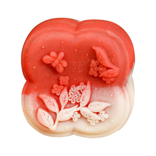 中秋月饼广式桃山皮伯爵红茶双色渐变订购图案月饼礼盒团购批发 商品图4